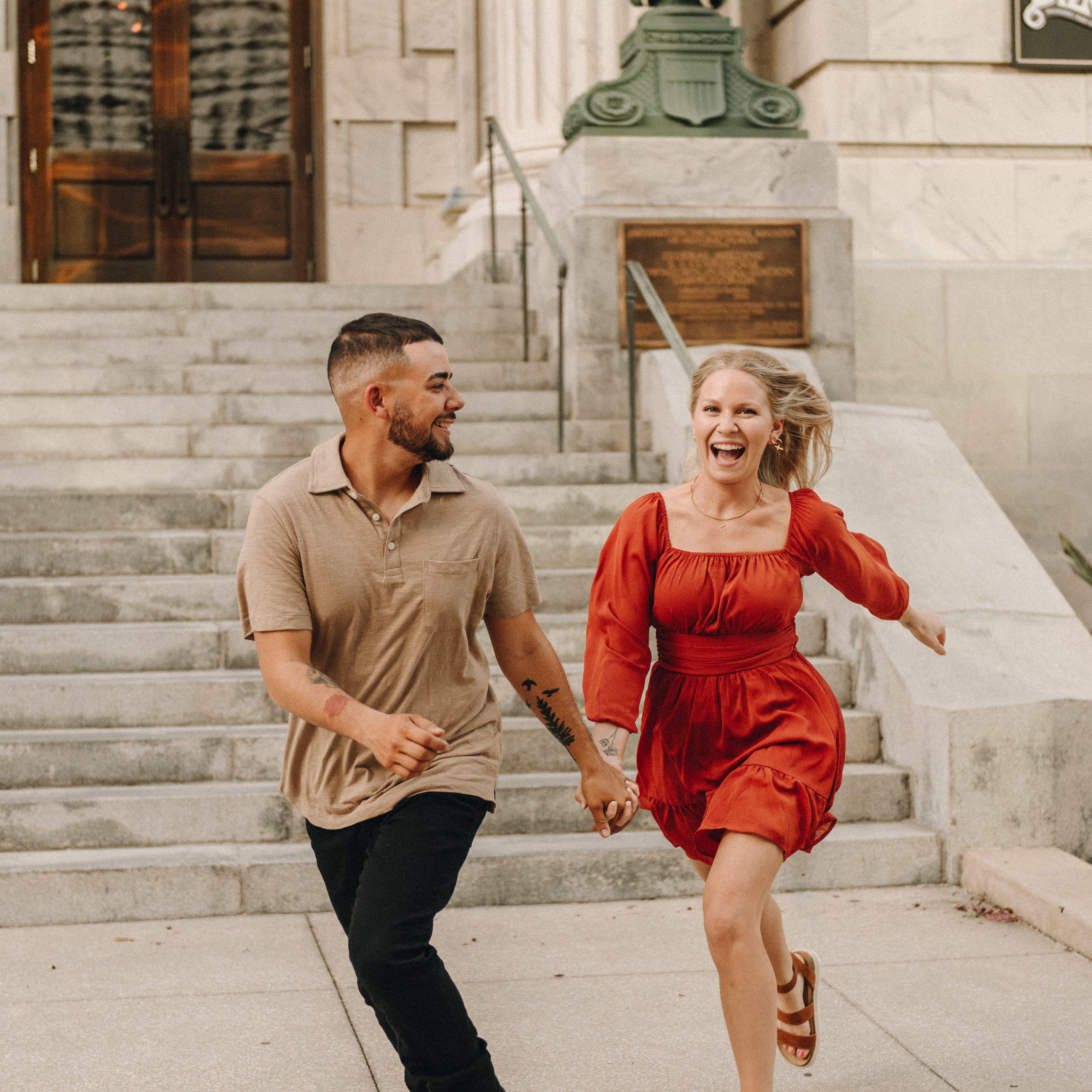 Running to the alter like.....