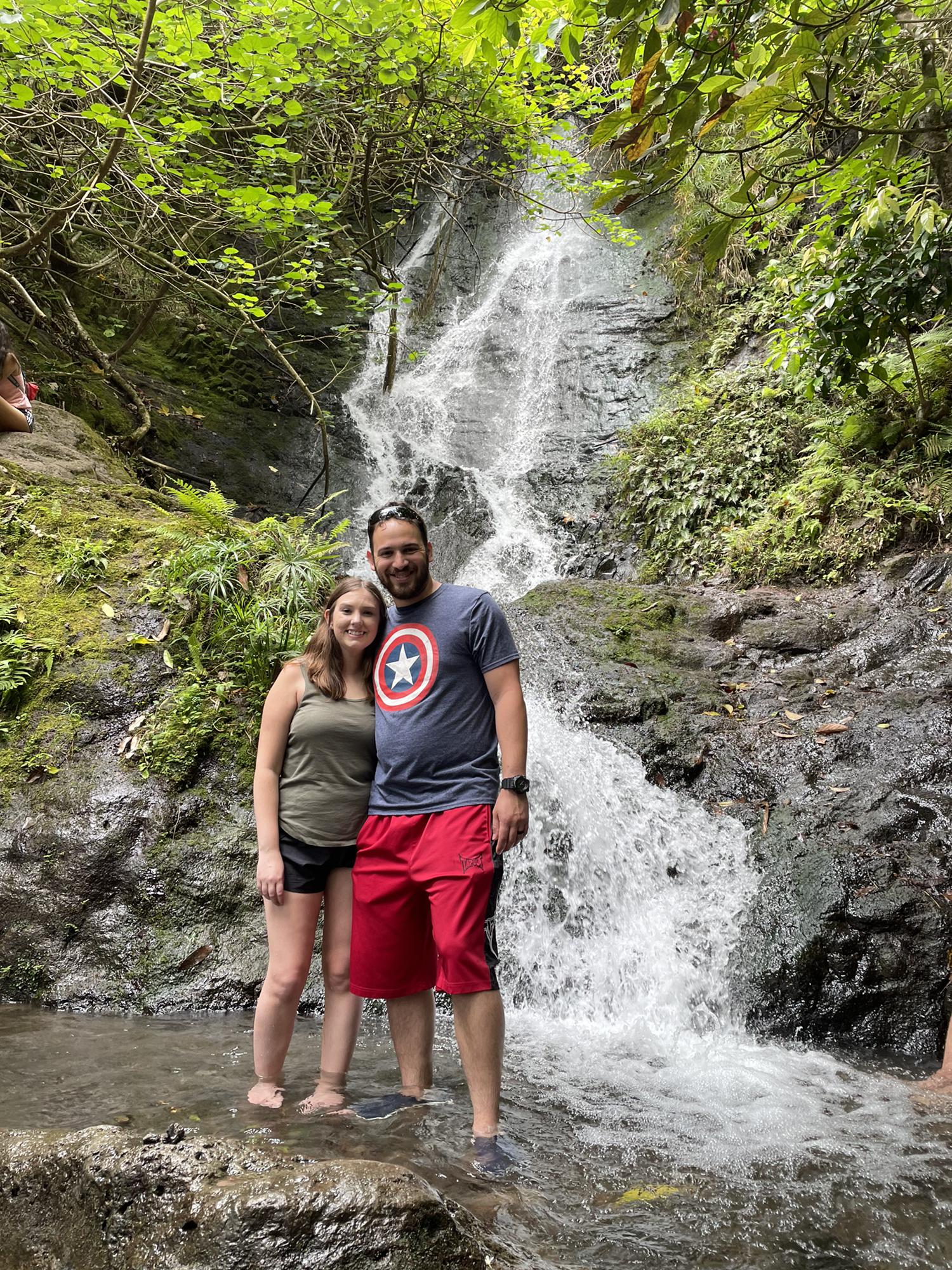 Likeke Waterfall in Oahu