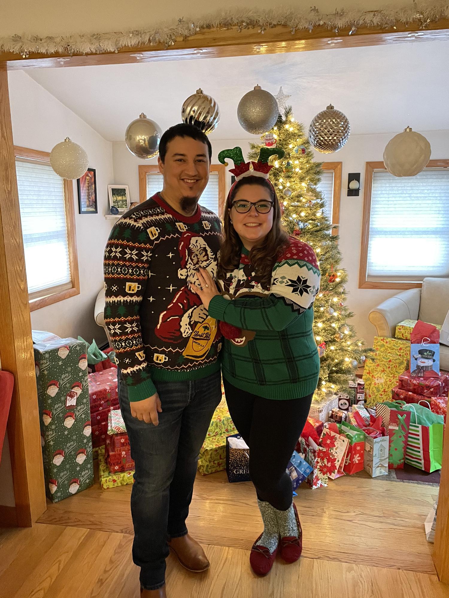 First Christmas season engaged - December 2022