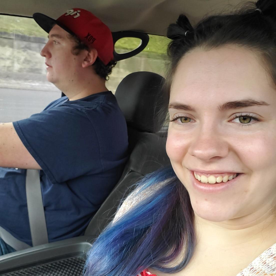 Road trip to Riddle. Little do I know I'm about to get engaged!!