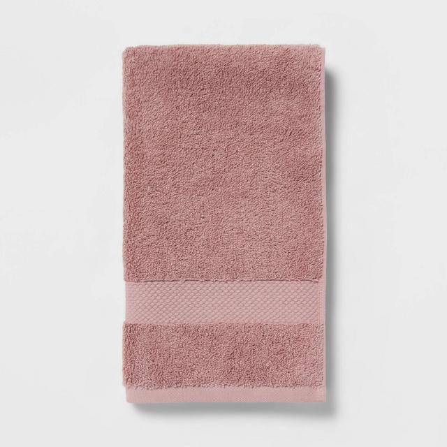 20x34 Performance Plus Cotton Memory Foam Bath Rug Mauve - Threshold™