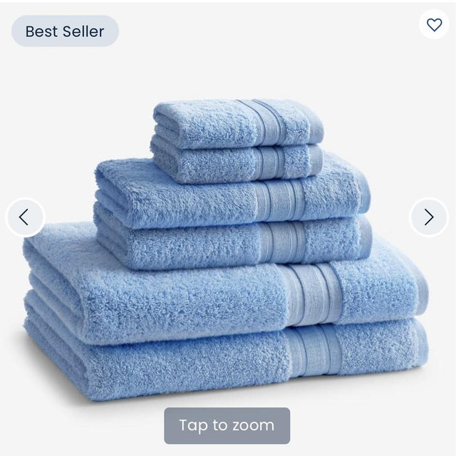 Turkish Cotton Bath Towel Sets
