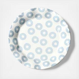 Iris Blue Smoke Pip Ruffle Versa Plate, Set of 2