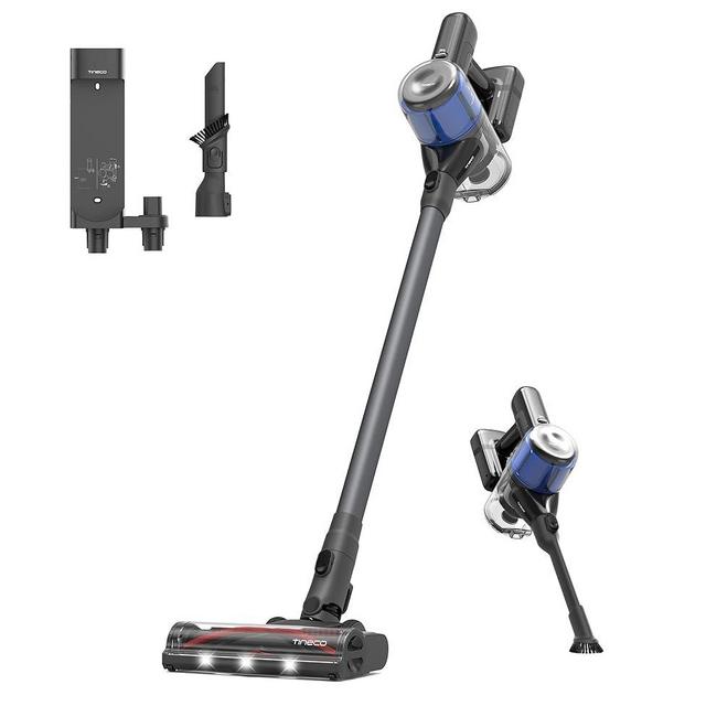 Tineco Pure ONE S30 Cordless Vacuum Cleaner, 150AW Powerful Suction, Zero Tangle Brush, Up to 65min Runtime, 6-Stage HEPA Filtration, PureCyclone Technology Stick Vacuum with Wall Mount Dock