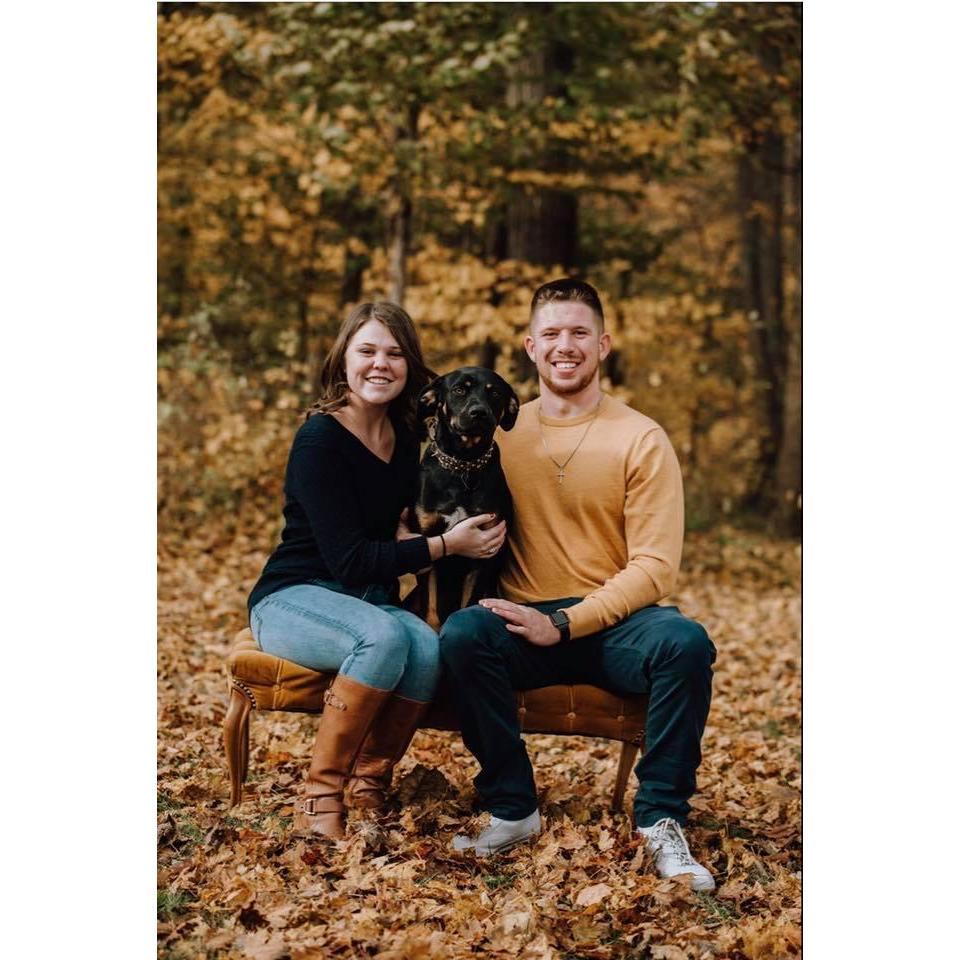 Us and our favorite pup, Owen! 2018