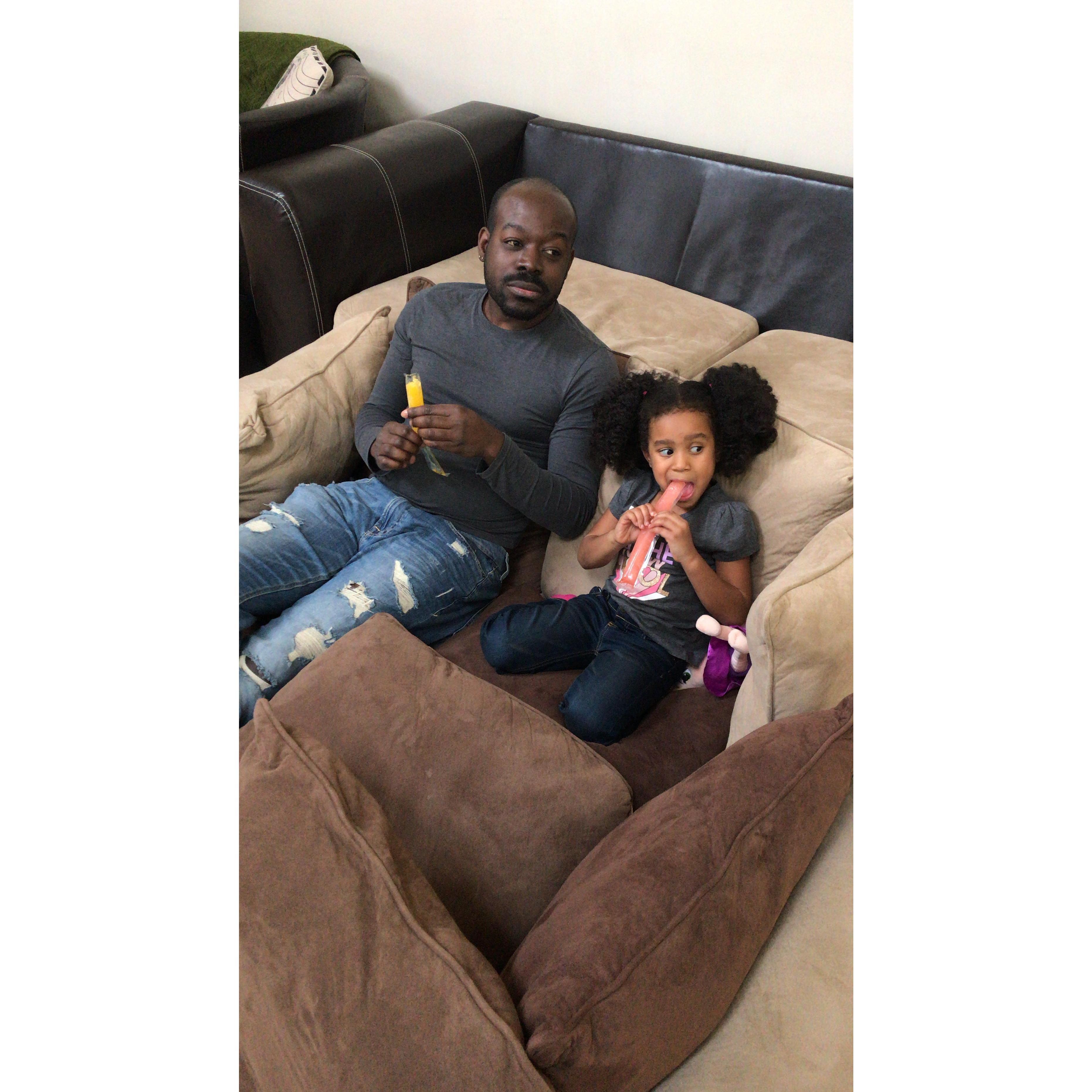 Popsicles & Forts!