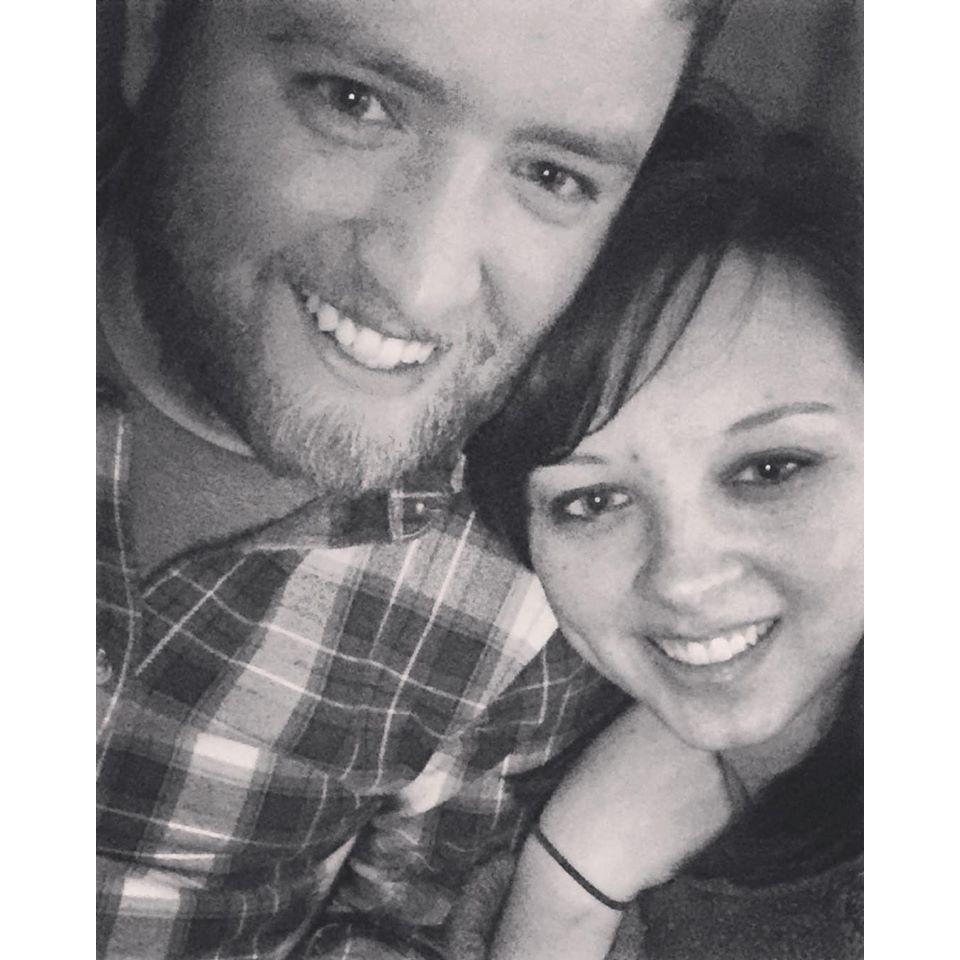 Our first photo together