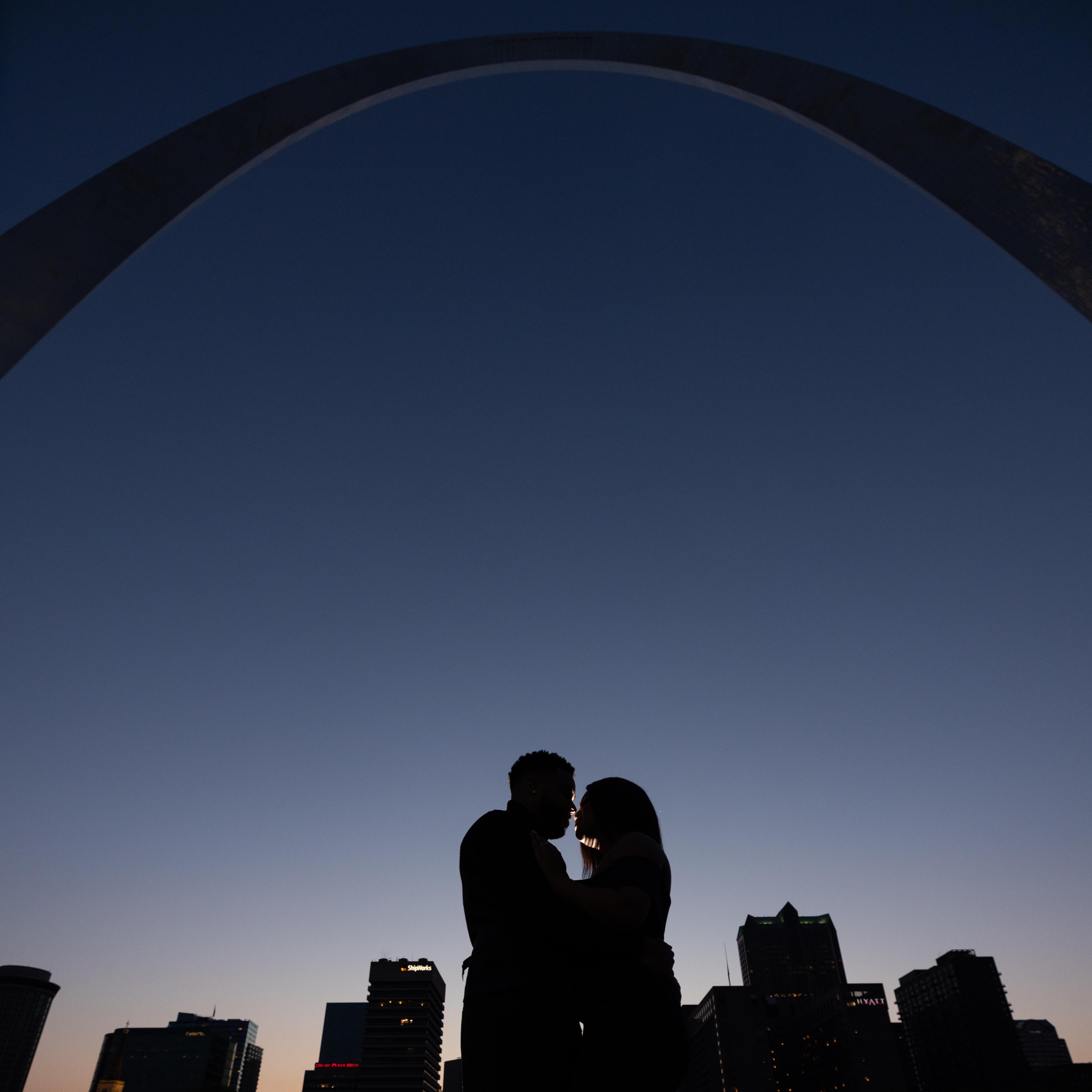 Engagement shoot in Saint Louis, MO w/ Zach Dalin Photography
