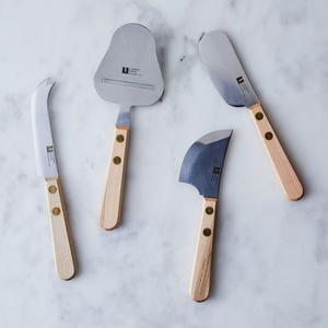 Maple Handled Cheese Knives (Set of 4)
