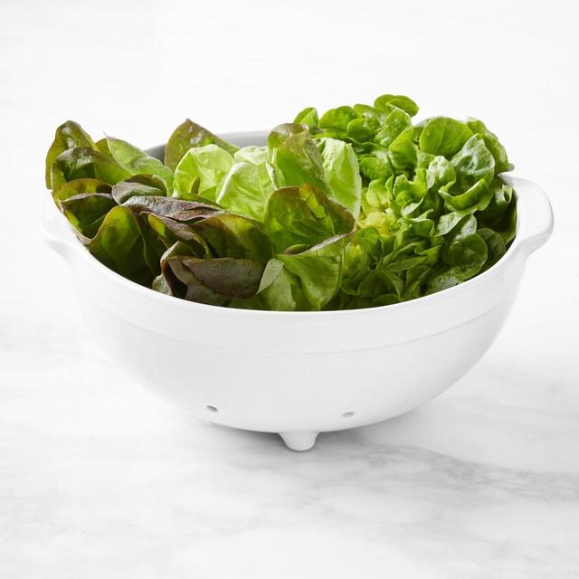 Williams Sonoma Ceramic Colander, 11"