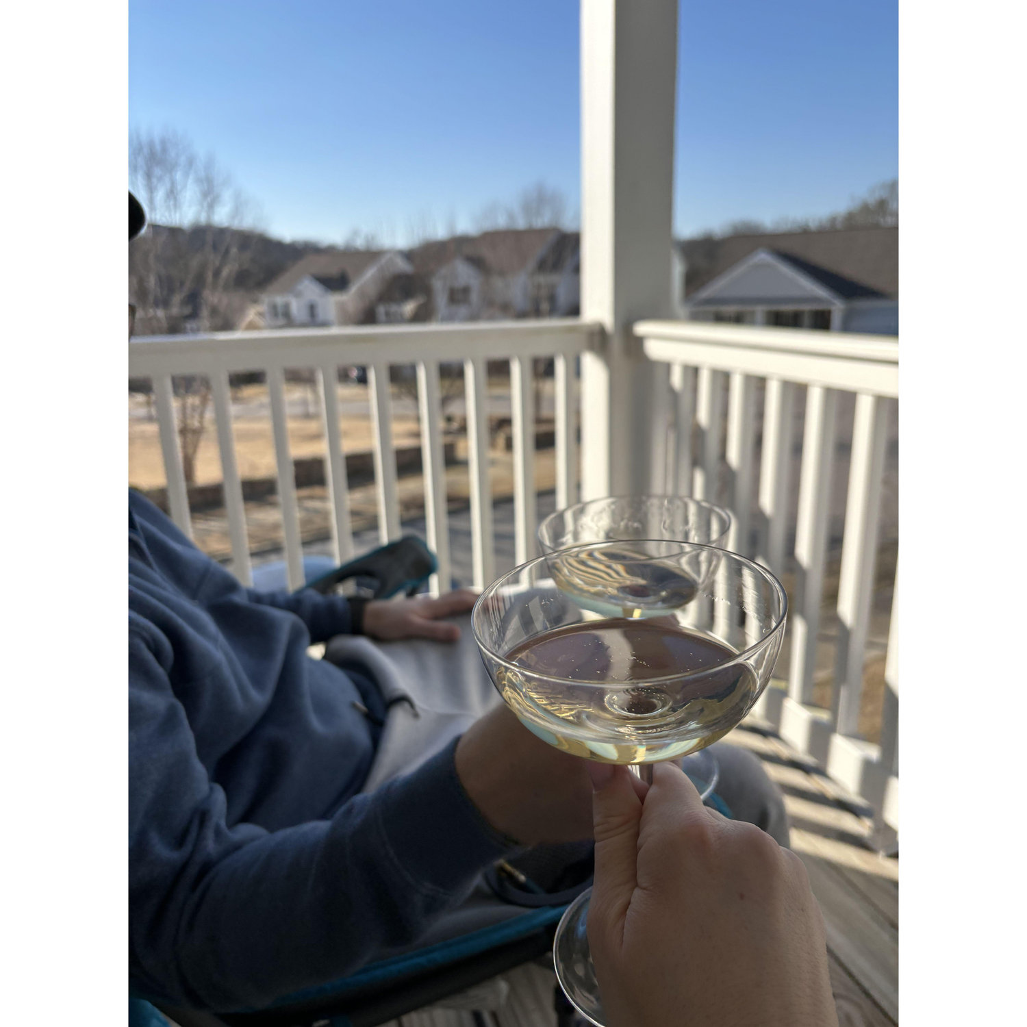 Cheers! We bought a home together in February 2024.