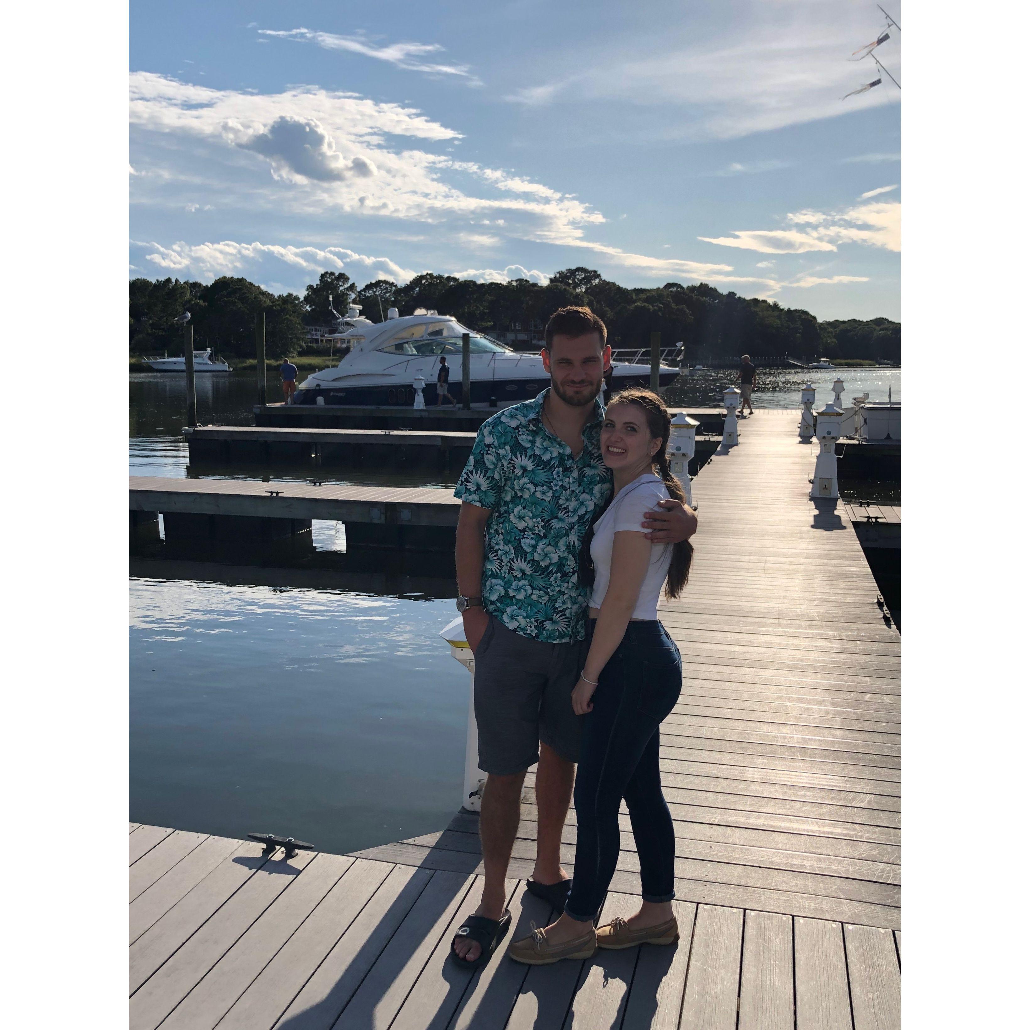 One of our first photos together- September 2018