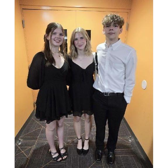 The center of our family will always be these three.