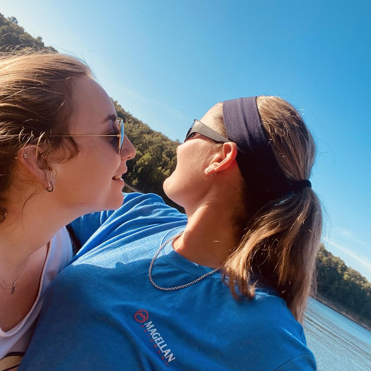 Happiness became an understatement when we were around each other. We love to disappear into the mountains for a while and escape the world together. This was in Broken Bow, Oklahoma ⛰️