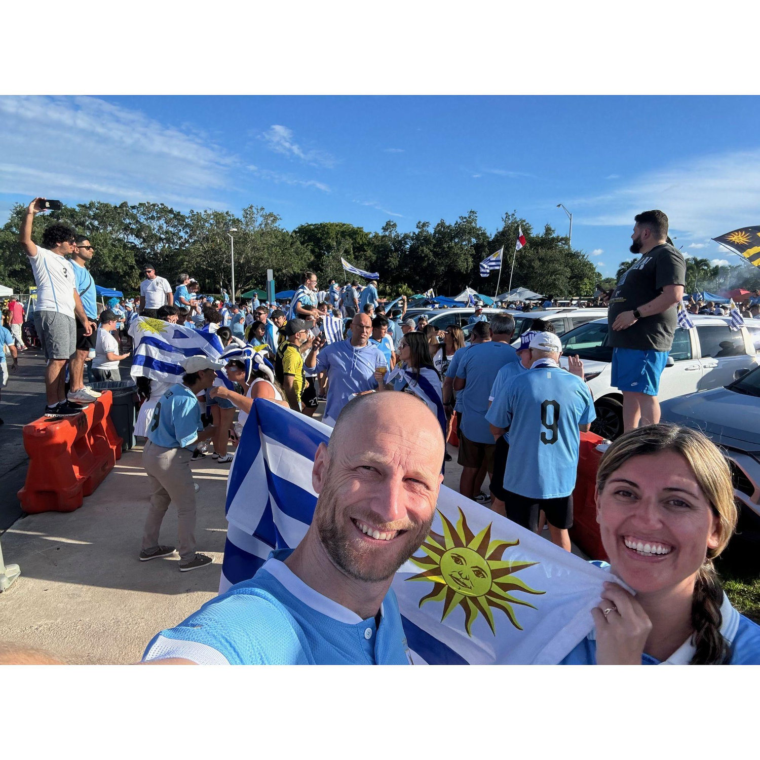 First time rooting for Uruguay in Copa America!