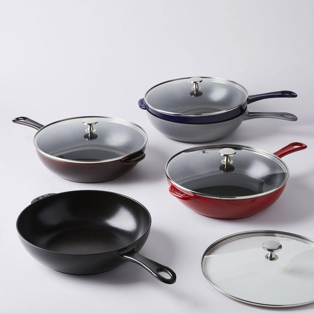 Staub Cast-Iron Daily Pan with Lid