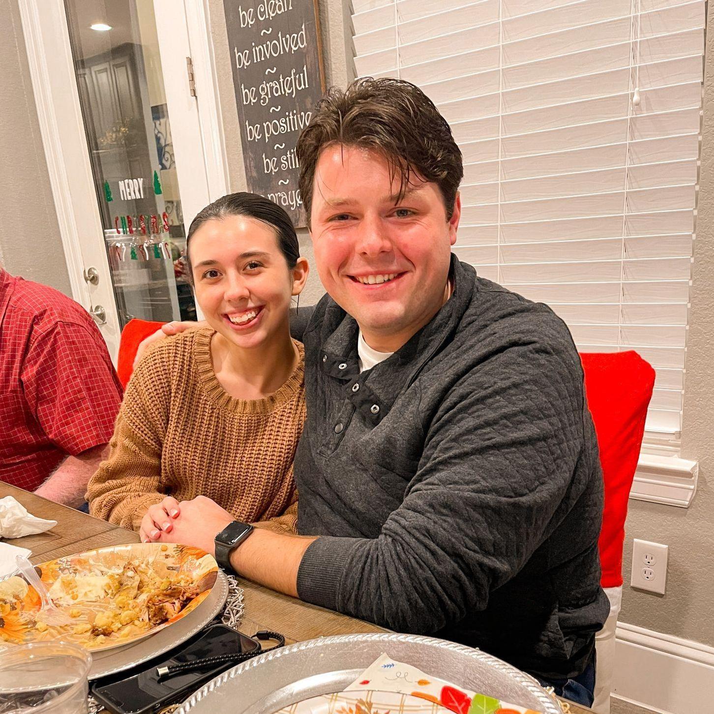 Our first Thanksgiving together!