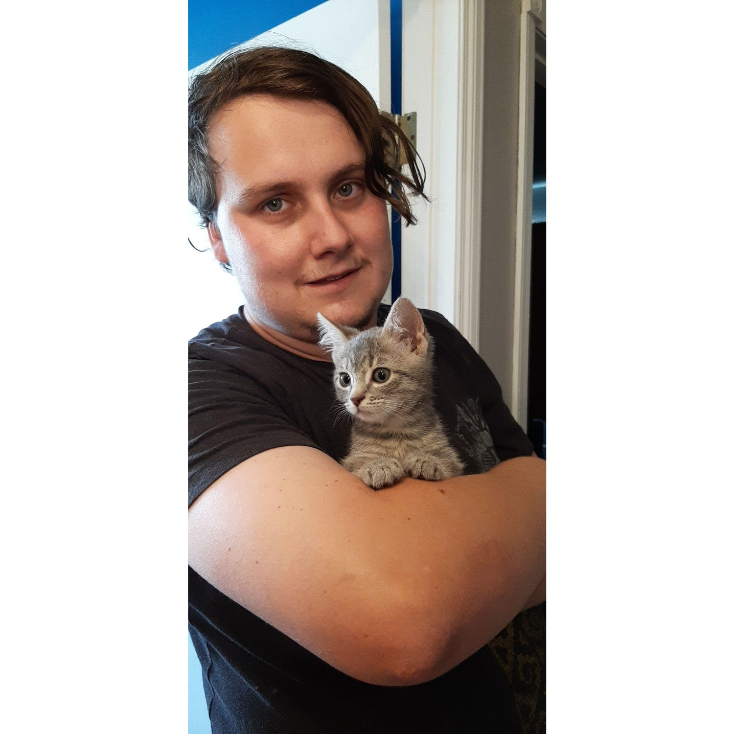 The day we brought home Salt, our baby and little princess. She's 4 now!