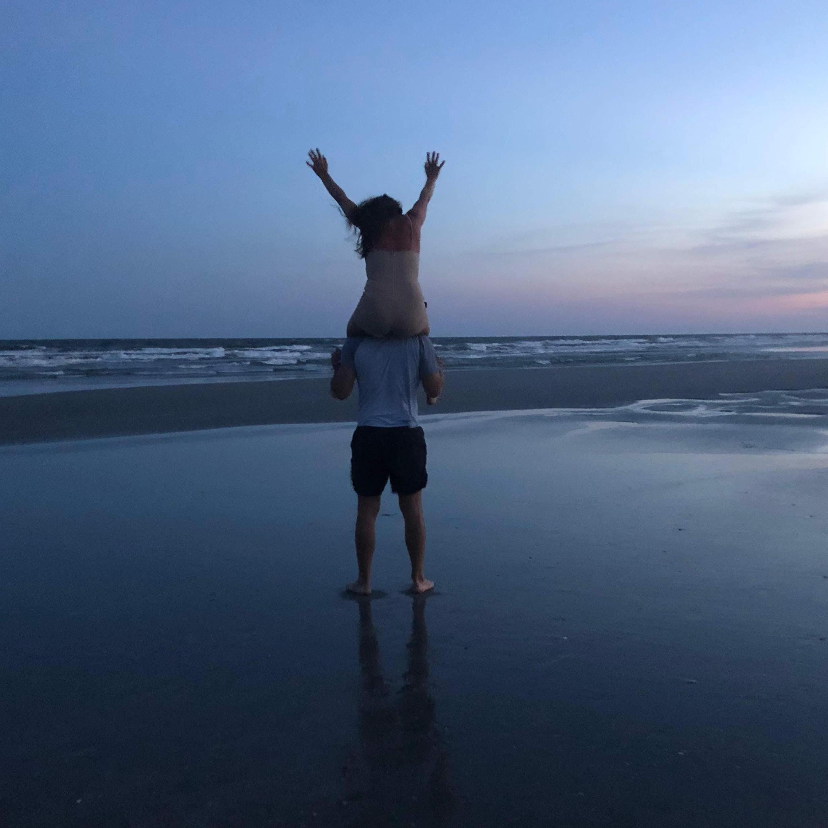 First beach vaca together