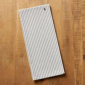 Wheaton Stripe Tea Towel - Charcoal