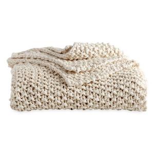 PURE Chunky Knit Throw Blanket