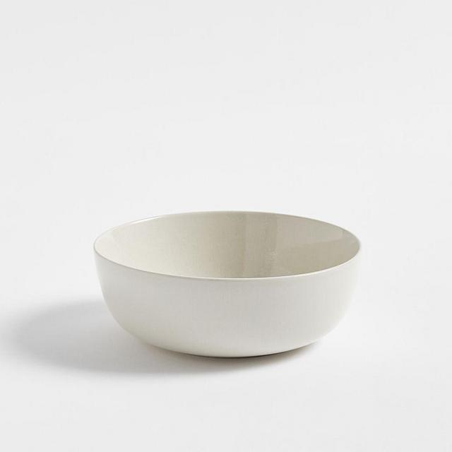 Mason Stoneware Cereal Bowl - Glossy Ivory