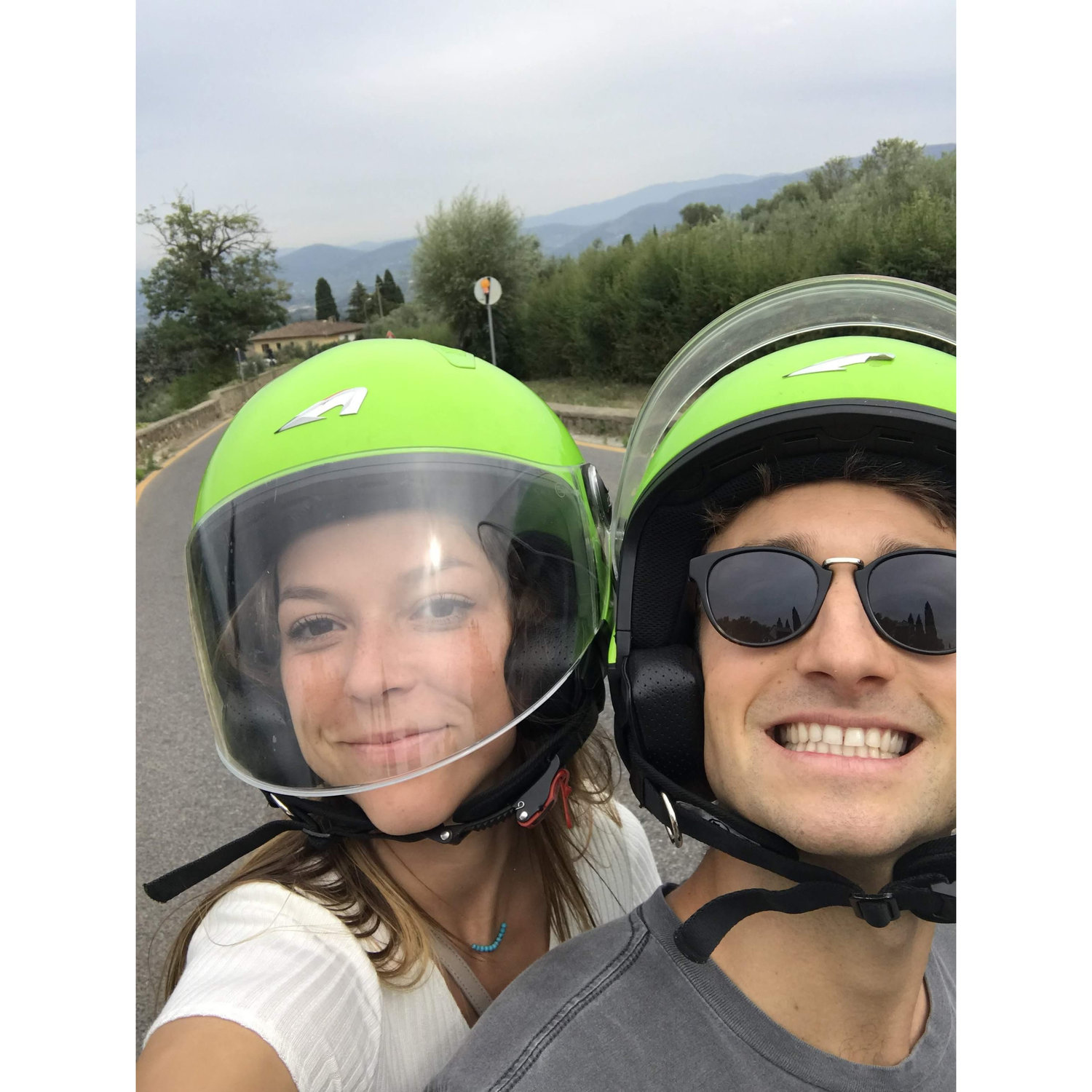 Vespa'ing in the Italian countryside