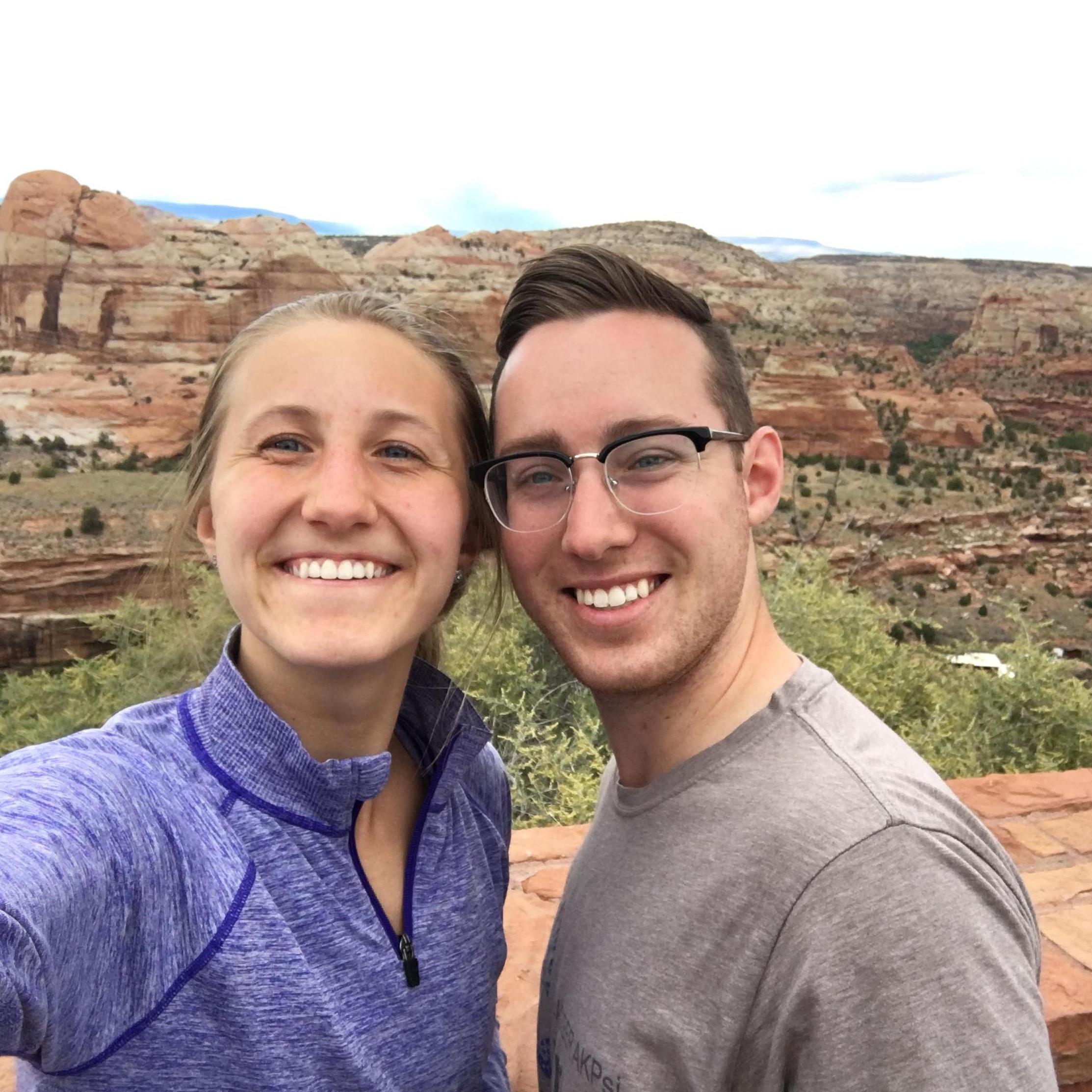 Grand Staircase-Escalante National Monument in Utah. Road trip after graduation from UW