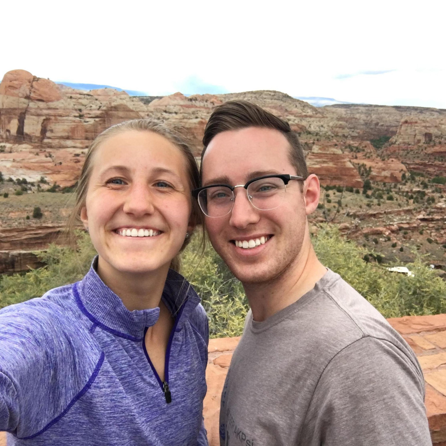 Grand Staircase-Escalante National Monument in Utah. Road trip after graduation from UW