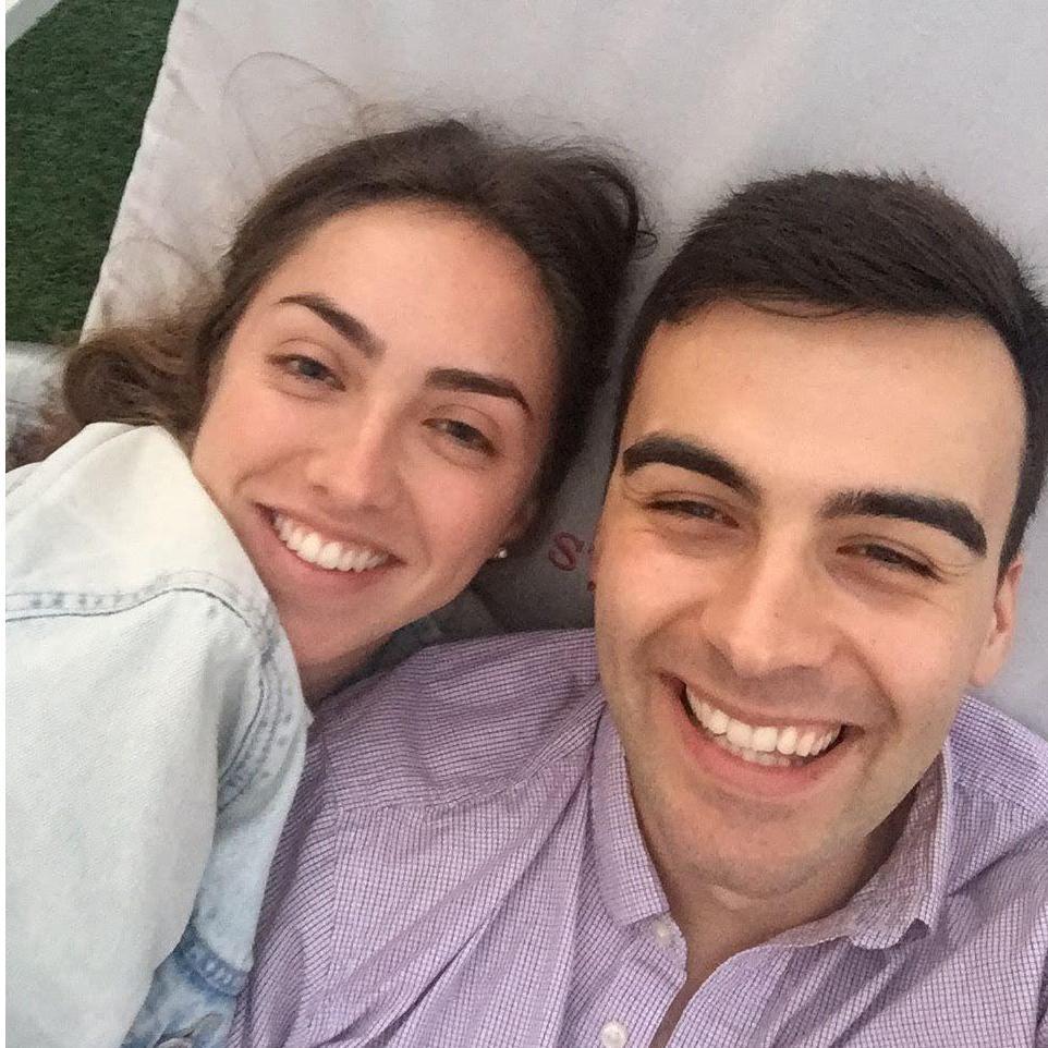 Our first trip together. Ben met Jimena in Miami after a work trip (December 2017)