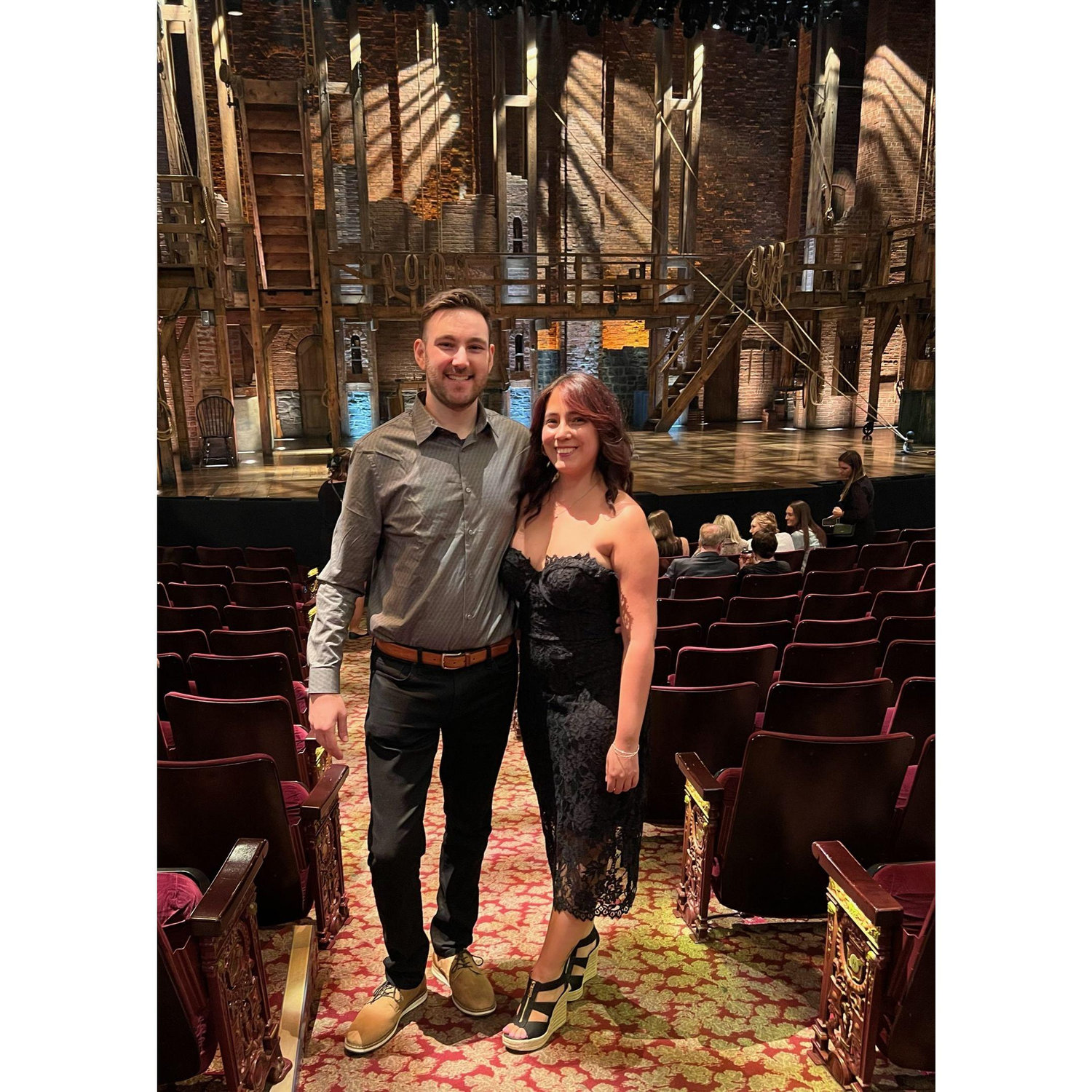 One year anniversary at Hamilton