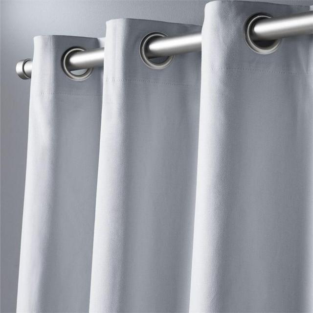basketweave graphite curtain panel 48"x96"