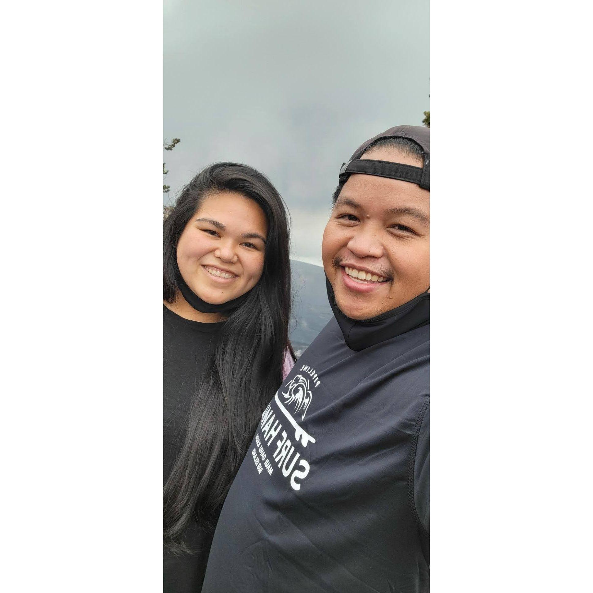 Our First date...volcano