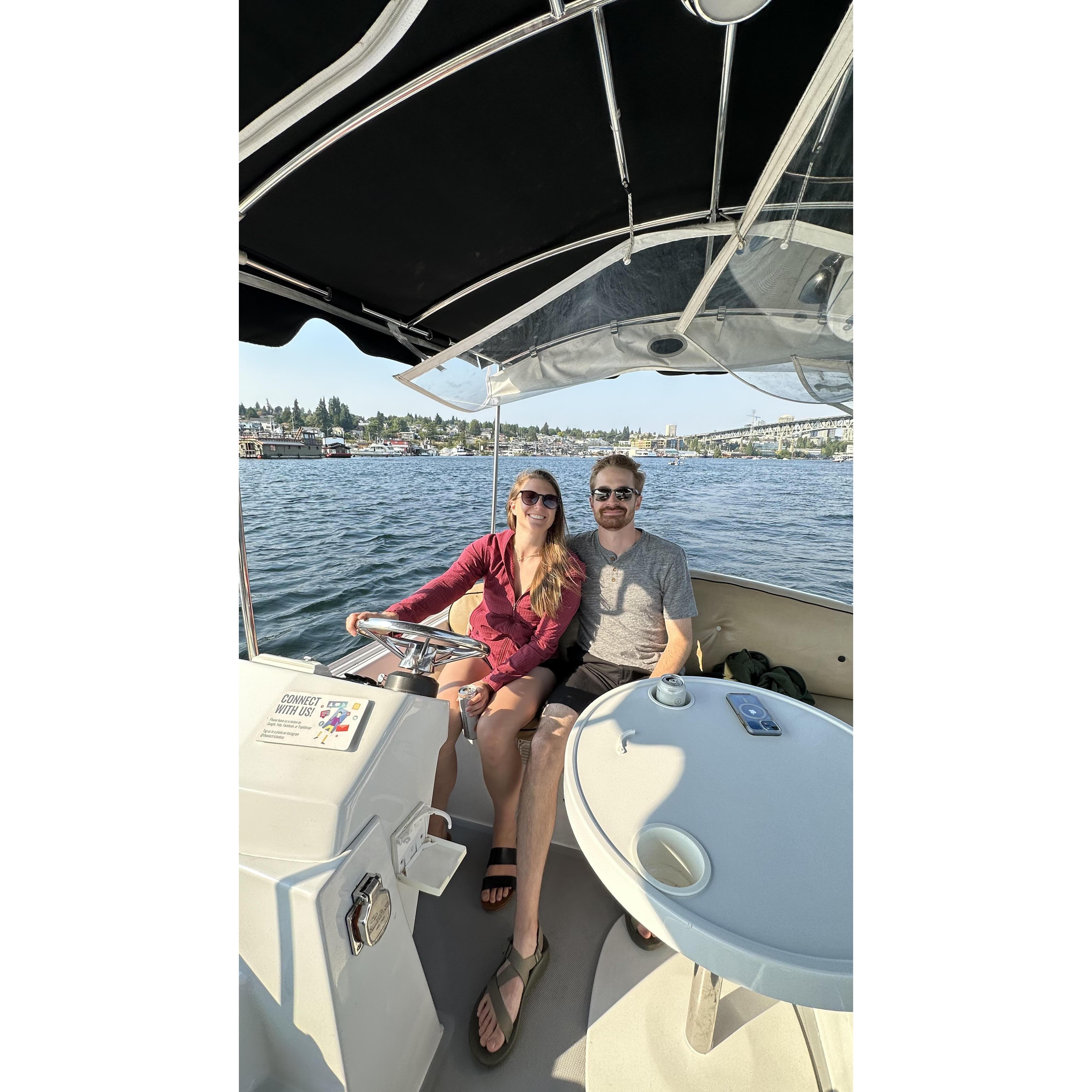 Boat day in Seattle