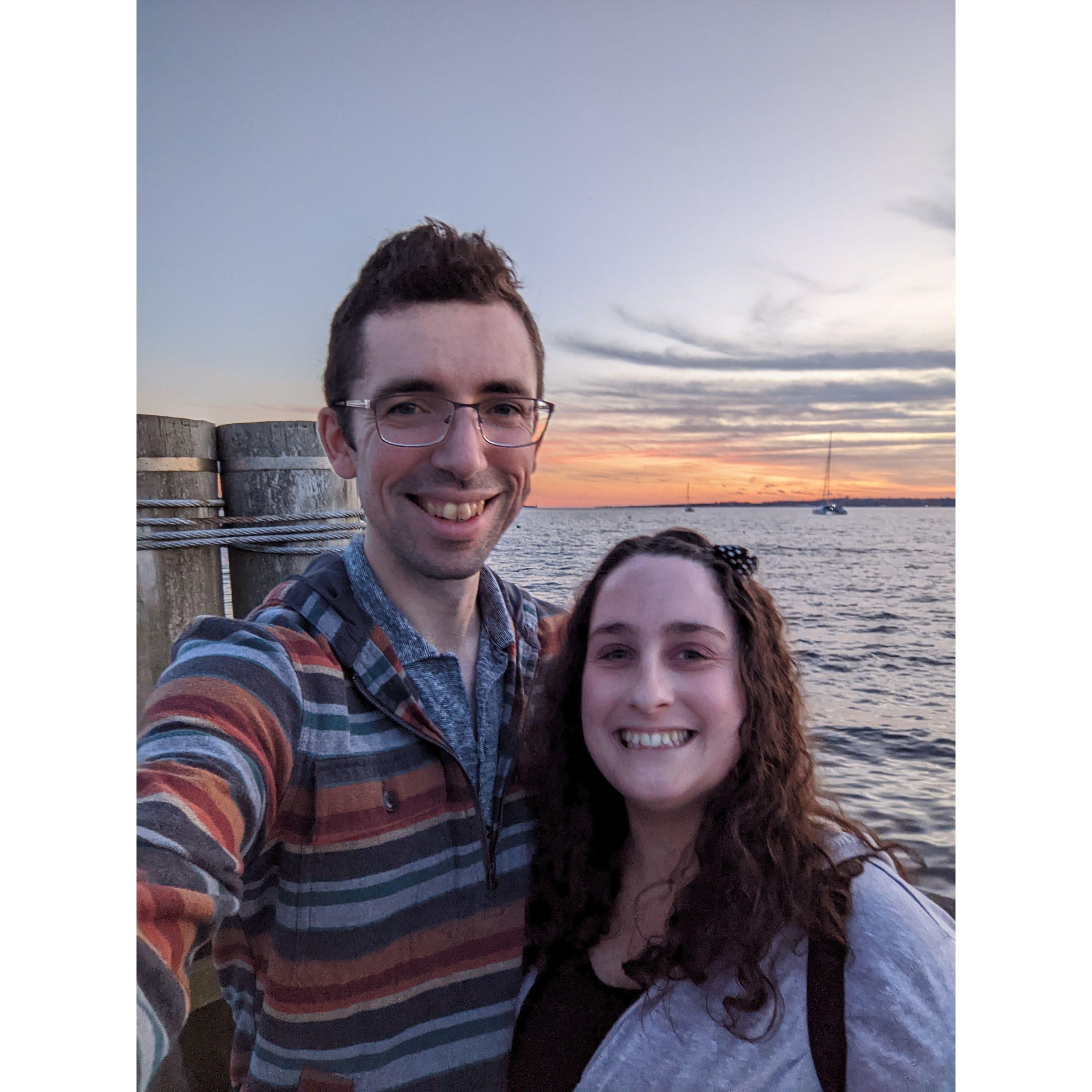 September 2022 - Sunset in Newport, RI