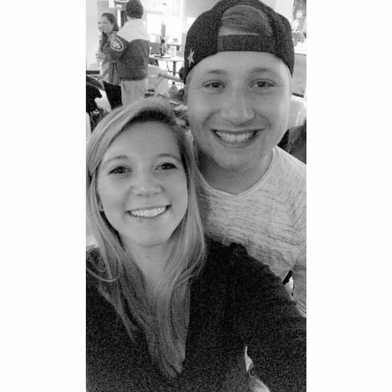 Lee and Michele when they first met!