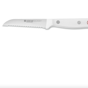 white - Gourmet 3 Serrated Paring Knife
