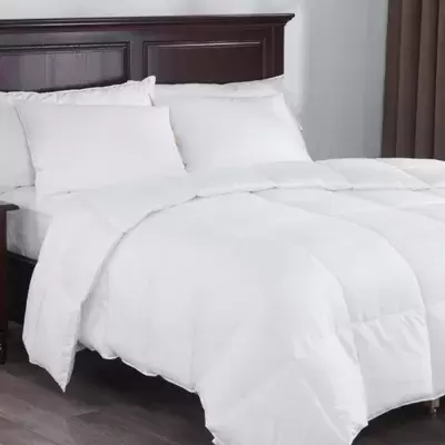 Puredown All Season Down Alternative Queen Comforter in White