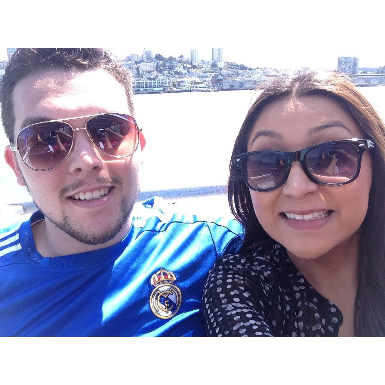 Our first trip together! We went to San Francisco!
