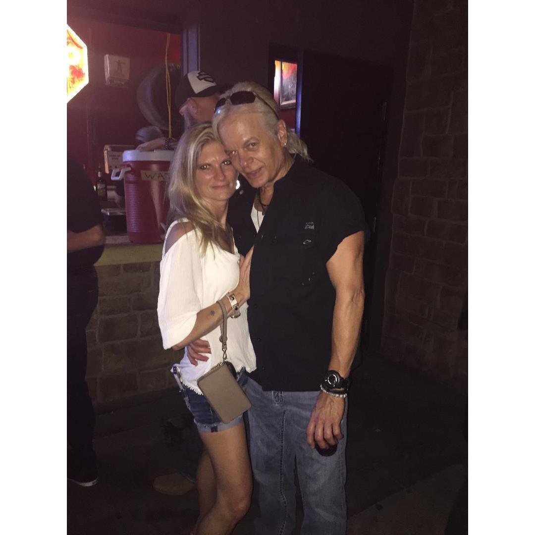 One of our first dates! Buckcherry @ Gas Monkey