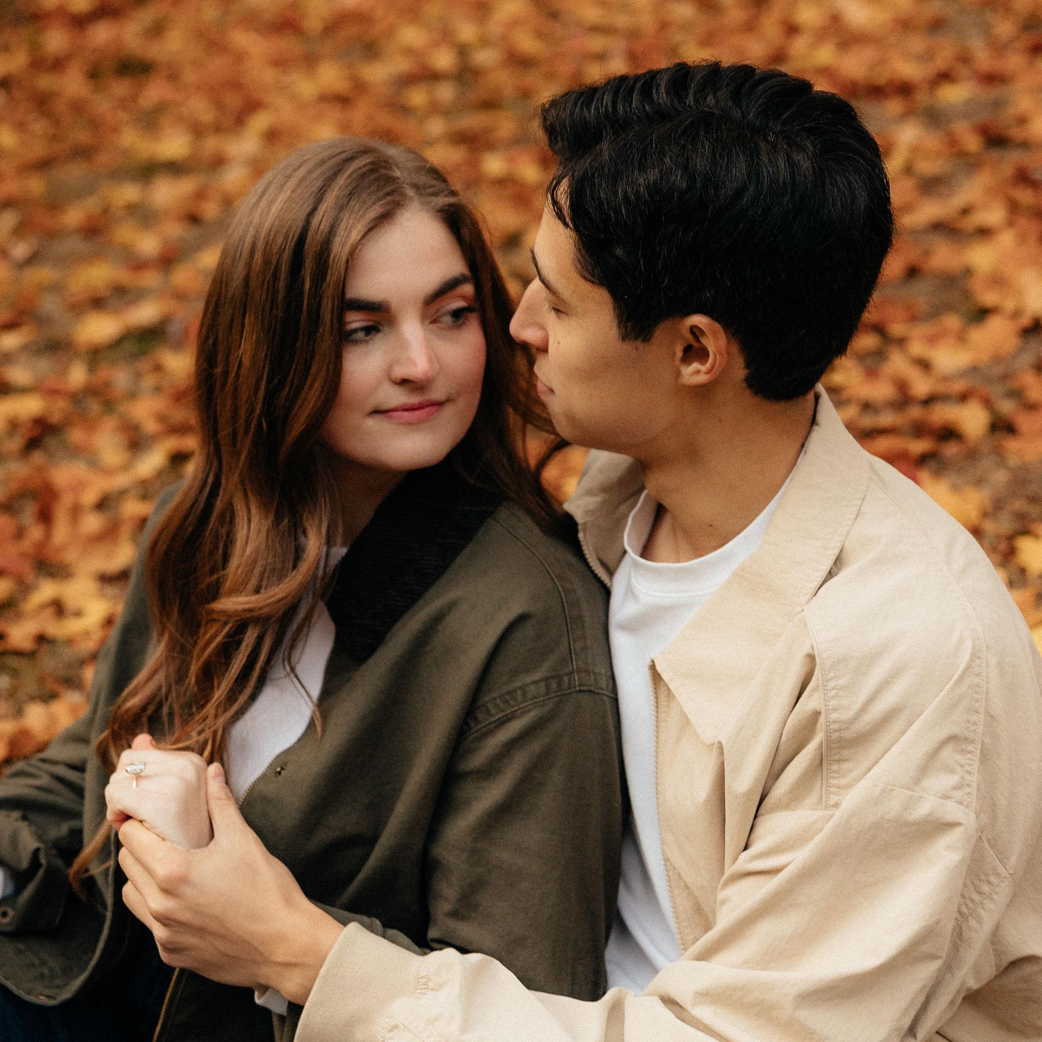 From our engagement shoot | Highland Park | October 2025