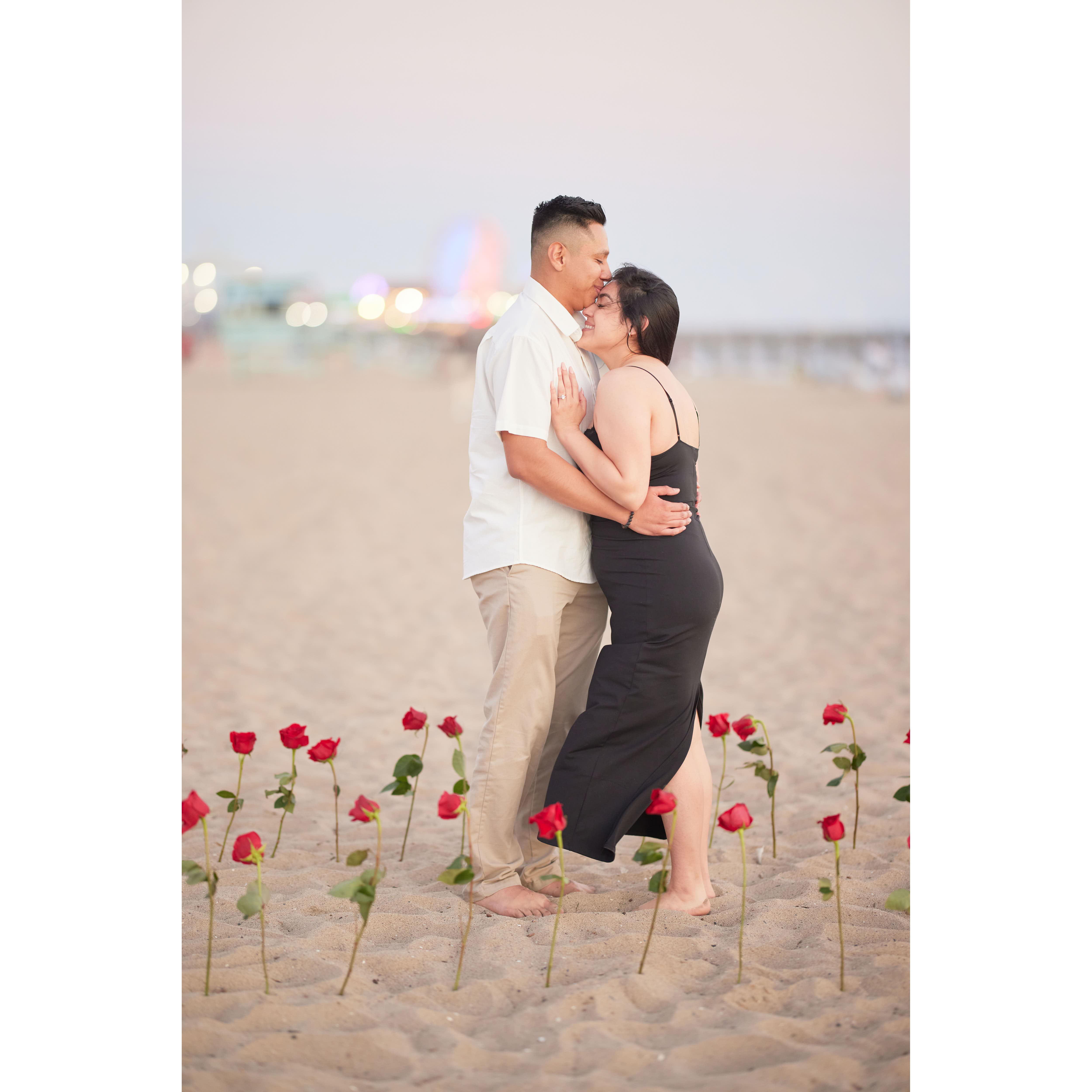 Full circle moment. Sealing the deal right where it started.