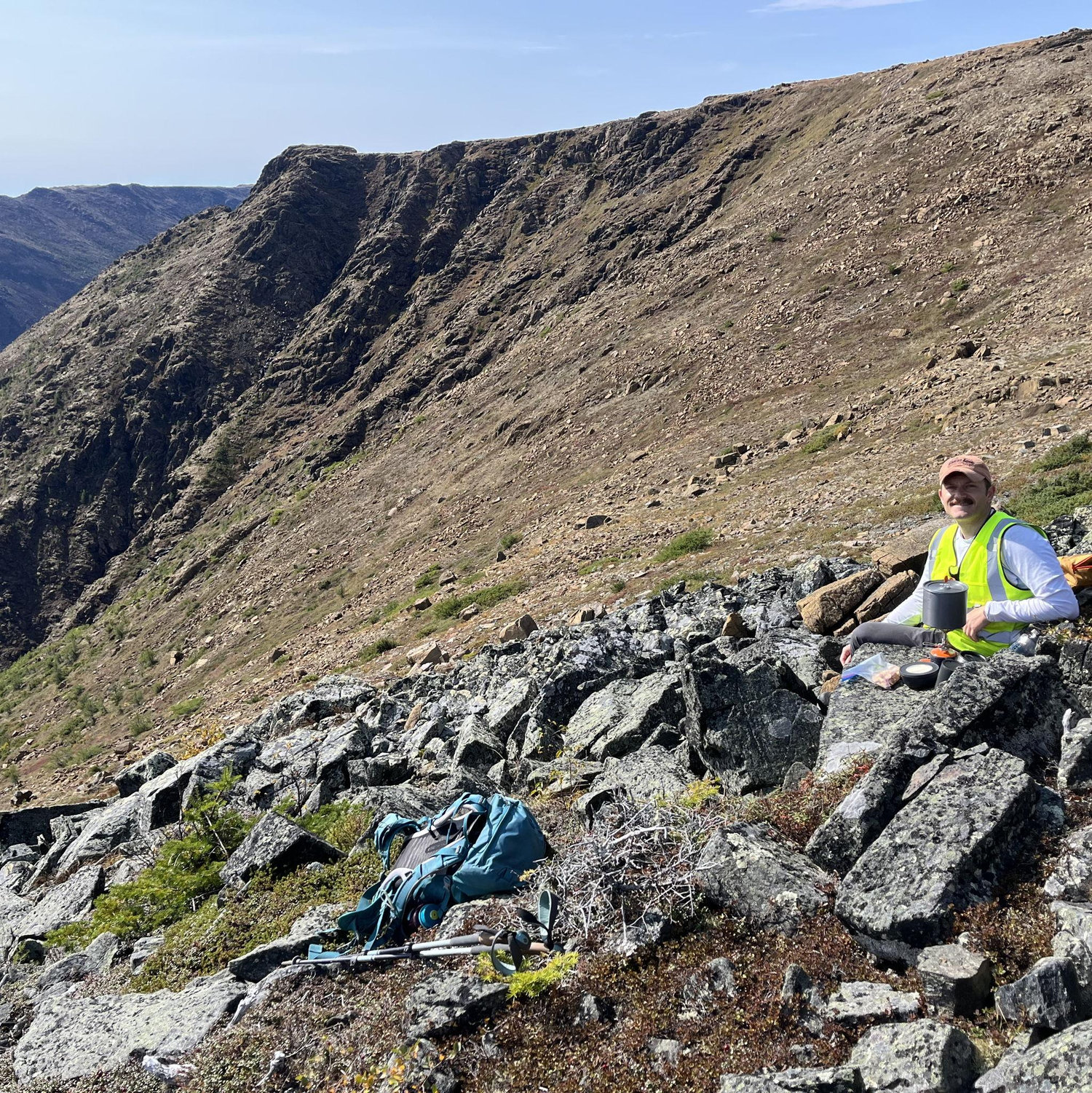 Reid came along to Alissa's fieldwork in Québec! - September 2024