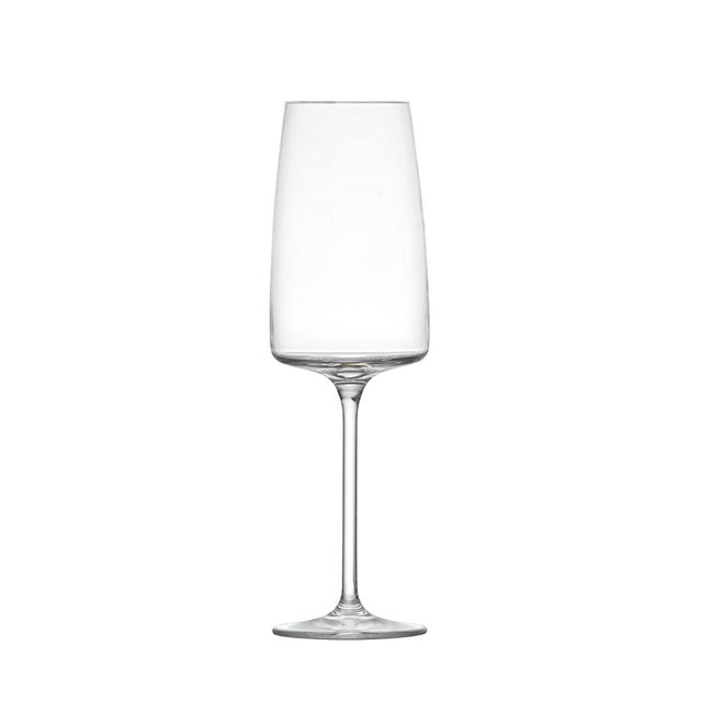 Schott Zwiesel Tritan Crystal Glass Sensa Collection, Champagne Flute Set of 6, 13.1 Ounce