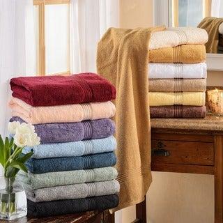 Superior Absorbent Egyptian Cotton 600 GSM Bath Towel (Set of 4) - IVORY or CANARY color