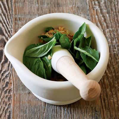 Ceramic Mortar & Pestle
