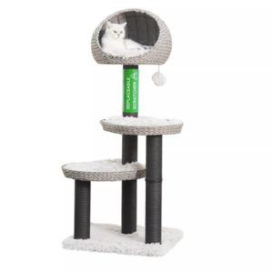 PetPals 50-in Tundra Cat Tree, Grey
