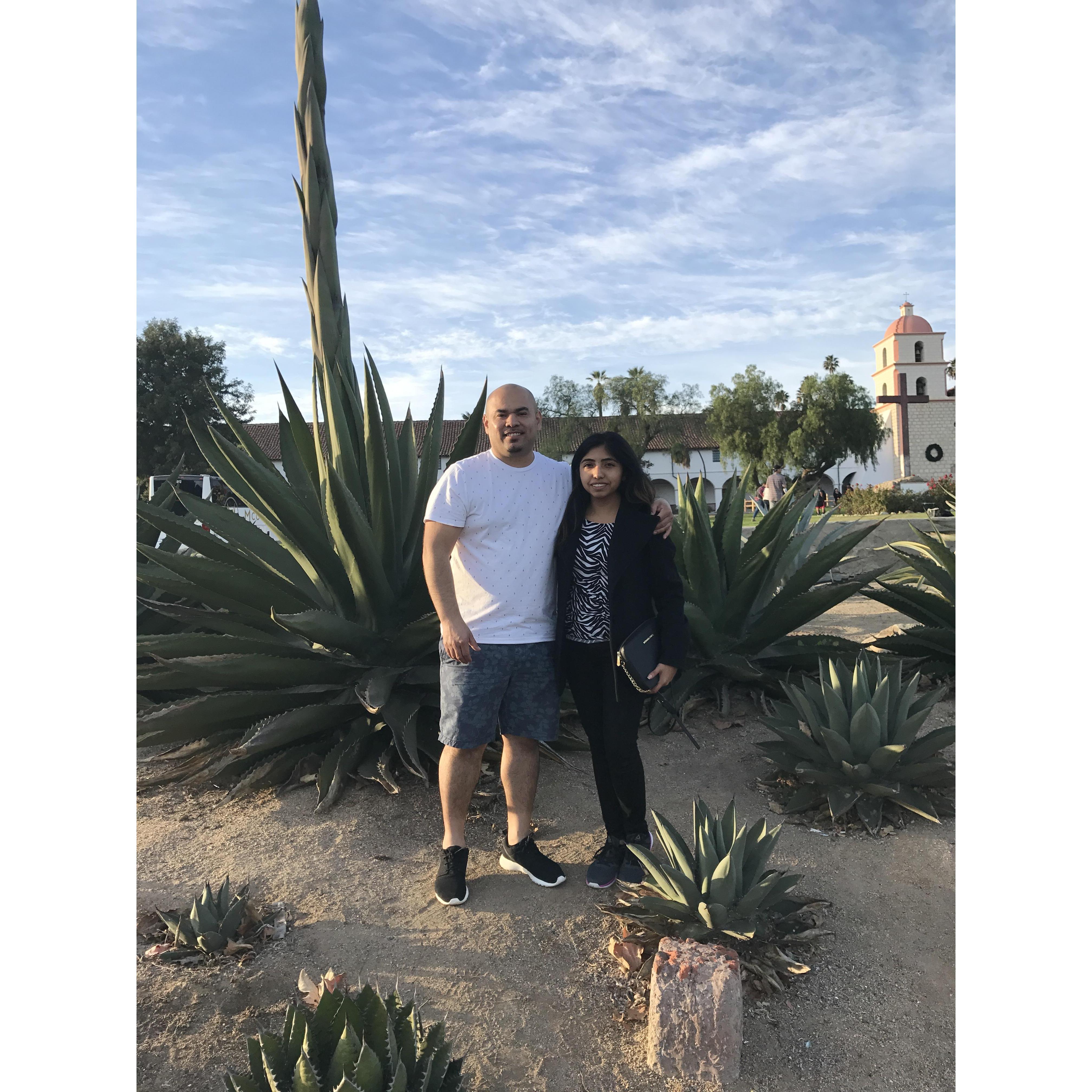 Cruising the California Coastline, and took a break in Sunny Santa Barbara
