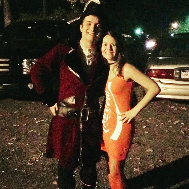 Halloween 2017- Captain Morgan and Coke!