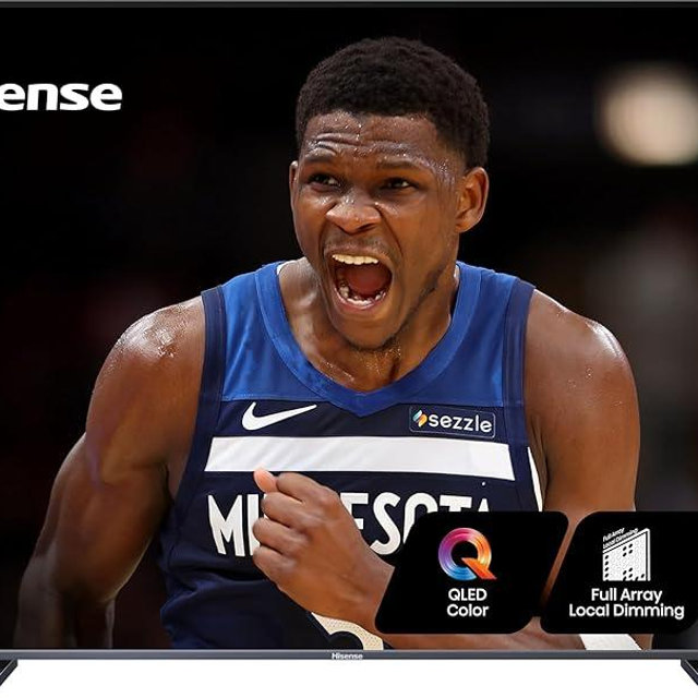 Hisense 100-Inch Class U7 Series ULED 4K UHD Google Smart TV (100U76N, 2024 Model) - QLED, Native 144Hz, Motion Rate 480, Dolby Vision, Full Array Local Dimming, Game Mode Pro, Alexa Compatibility